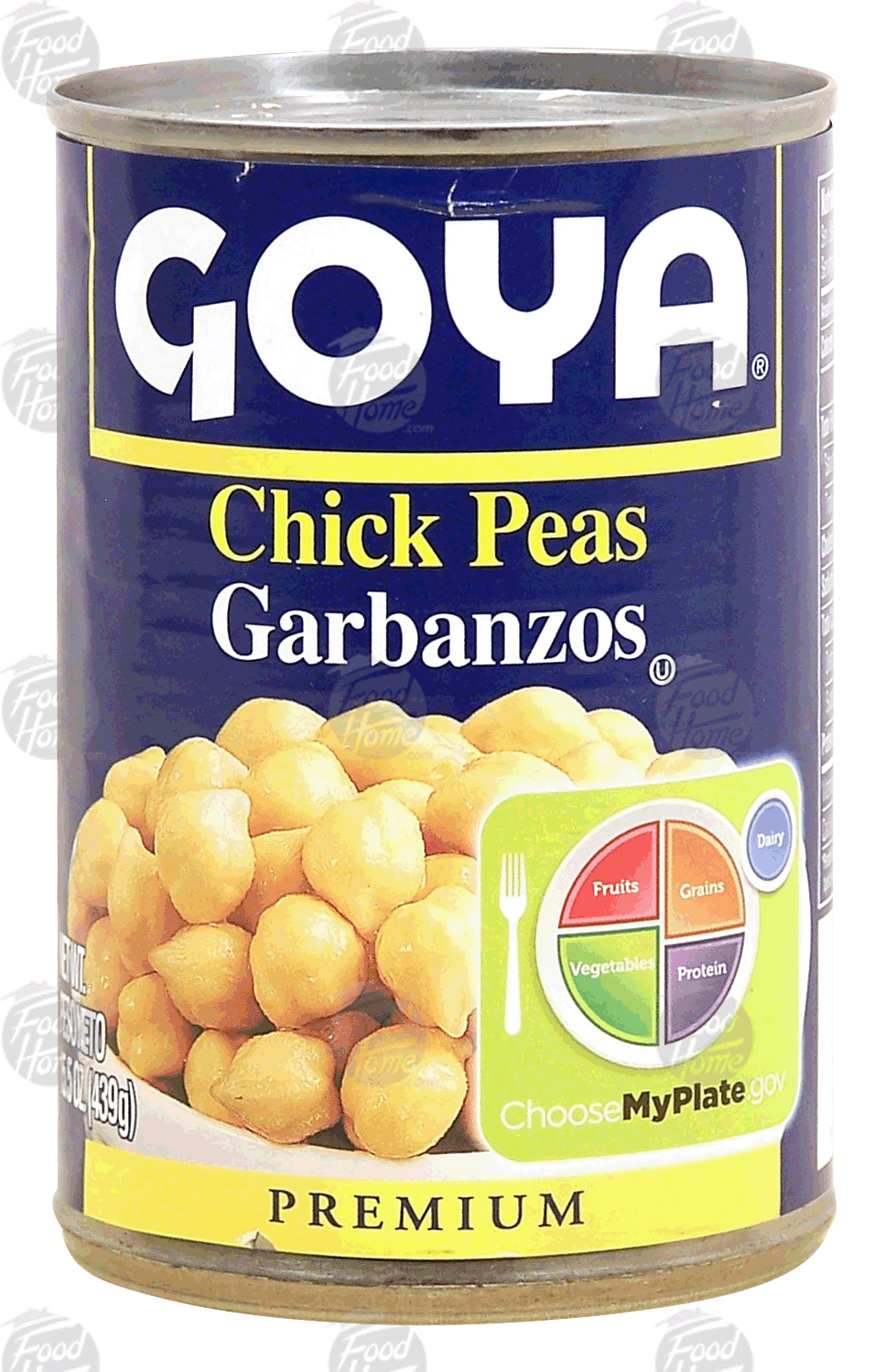 Goya  chick peas, garbanzos Full-Size Picture